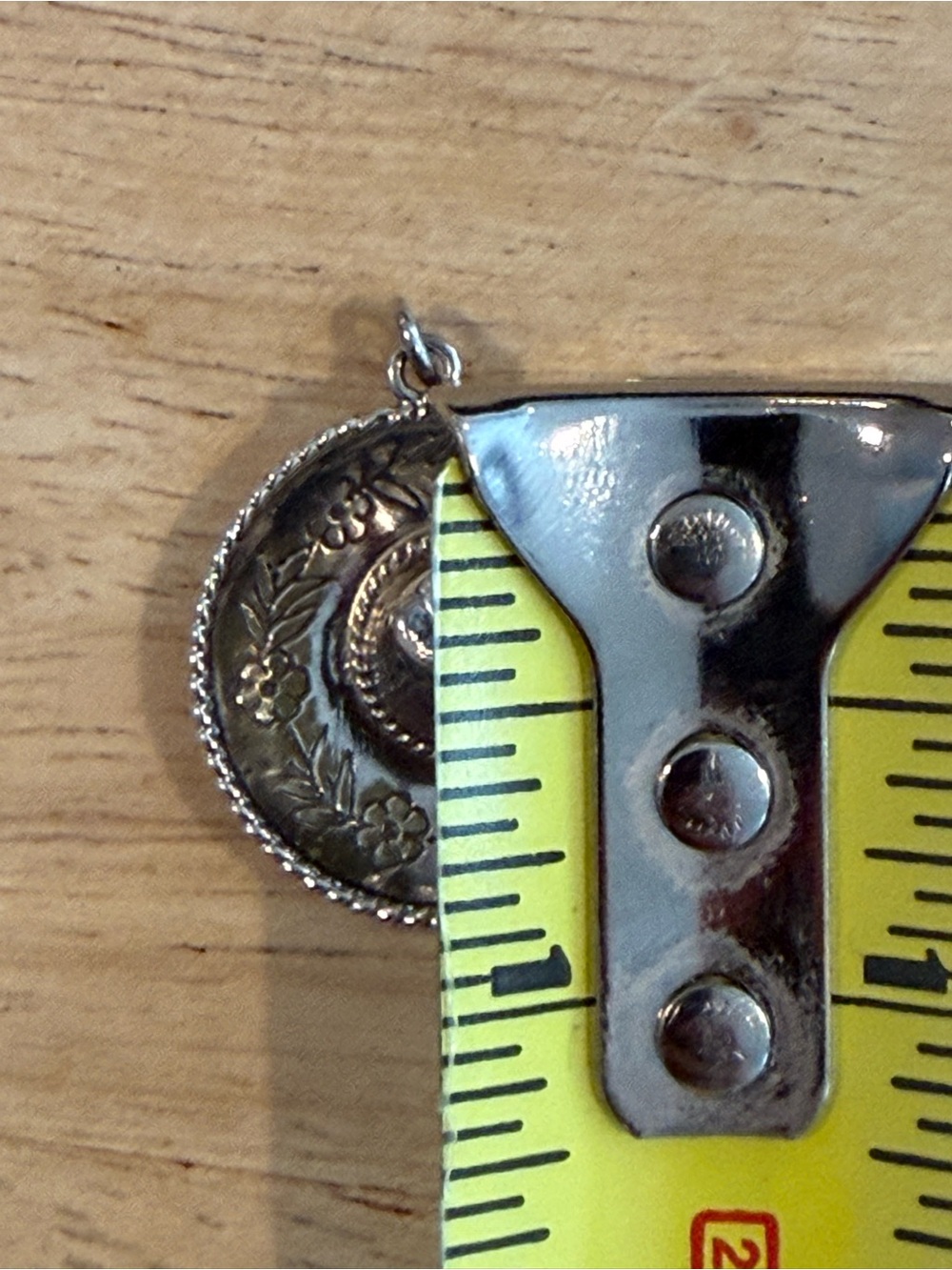 925 Sterling Silver Mexico Sombrero Hat Pendant Charm - Picture 6 of 8